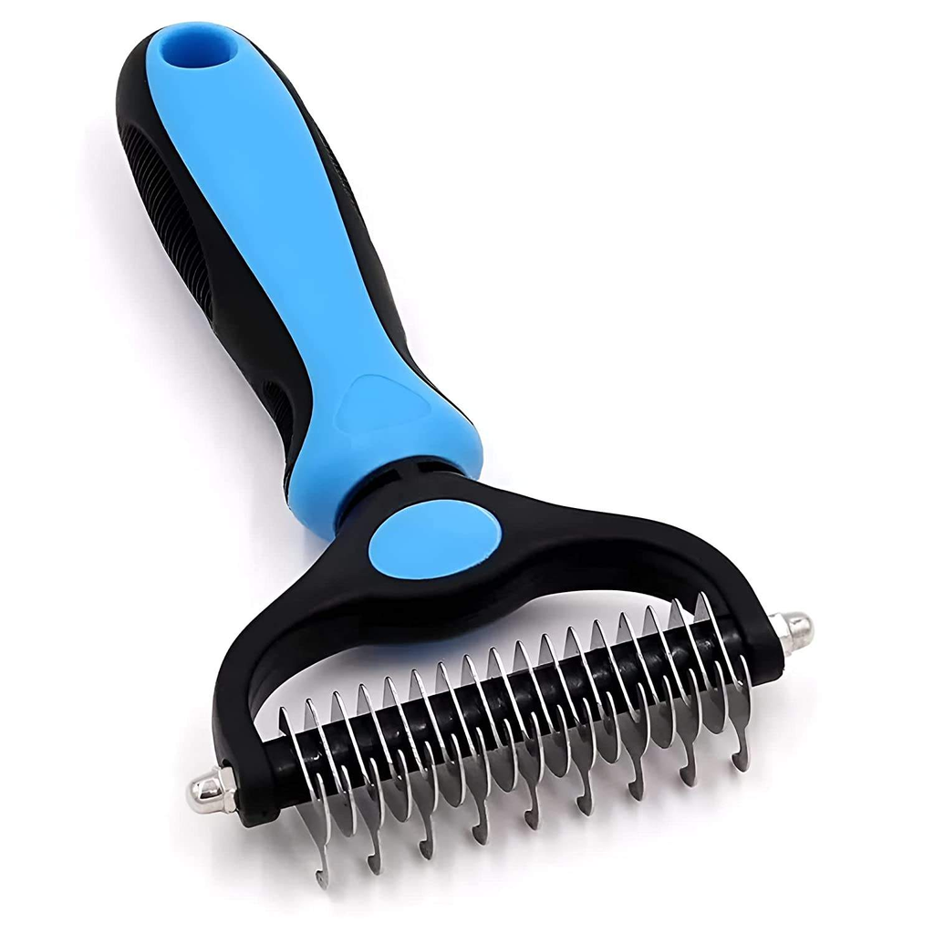 Petvibelab Professional Grooming Kit – Deshedding Brush & Nail Clipper Set