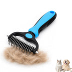 Petvibelab Professional Grooming Kit – Deshedding Brush & Nail Clipper Set