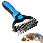 Petvibelab Professional Grooming Kit – Deshedding Brush & Nail Clipper Set